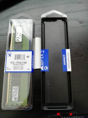 Pamięć serwerowa Kingston 16GB DDR4-2133MHz ECC (KTD-PE421/16G)